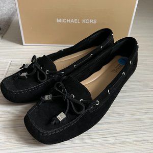 Michael Kors Suede Amber Moc  loafers Shoes Sz 7.5 NWT